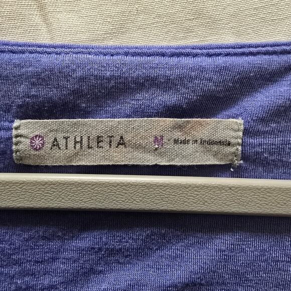 Athleta Charisma light purple silk blend bodycon mini dress draped back medium - Picture 2 of 9